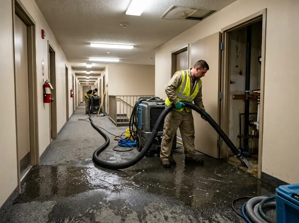 multi-unit-apartment-hallway-f-005 — frequently asked questions, Emergency Burst Pipe Water Extraction & Removal in Jessup,…